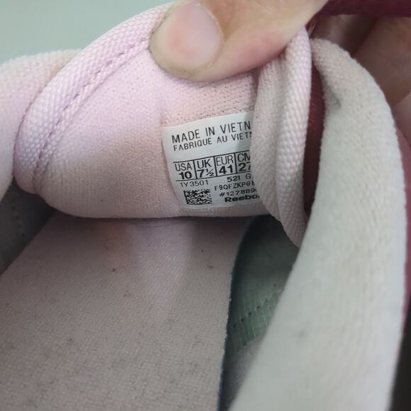 Reebok Classic Princess Sneakers Trainers Raspberry Pink Womens US 10 GY1191 - Picture 5 of 5